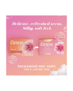 Caress Daily Silk Beauty Bar – White Peach & Orange Blossom (16 Bars)