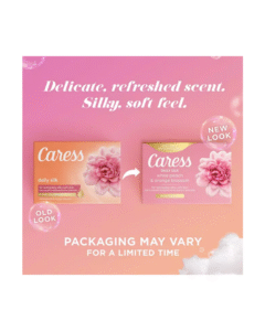 Caress Daily Silk Beauty Bar – White Peach & Orange Blossom (16 Bars)