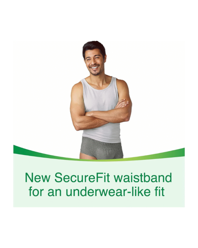 Depend Fit-Flex Underwear for Men XL – 80 Count