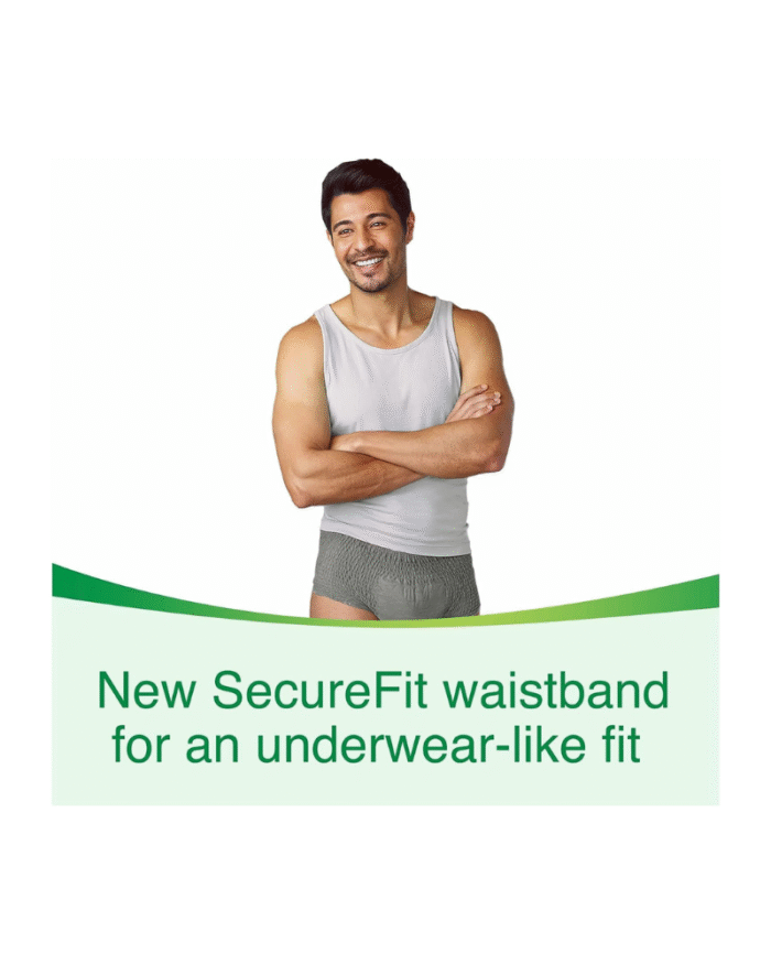 Depend Fit-Flex Underwear for Men XL – 80 Count