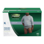 Depend Fit-Flex Underwear for Men XL – 80 Count