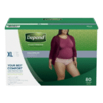 Depend Fit-Flex Underwear for Women XL 80 Count