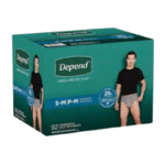 Depend Fresh Protection Men's Underwear S-M (92 Count)