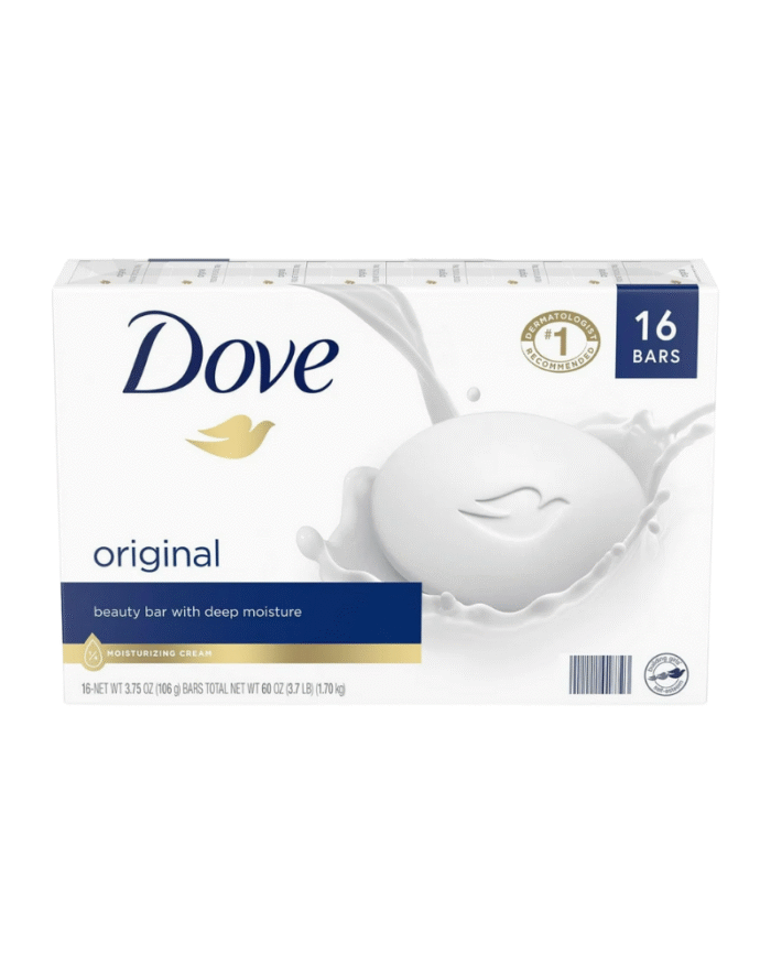 Dove Original Beauty Bar Soap 16 Count