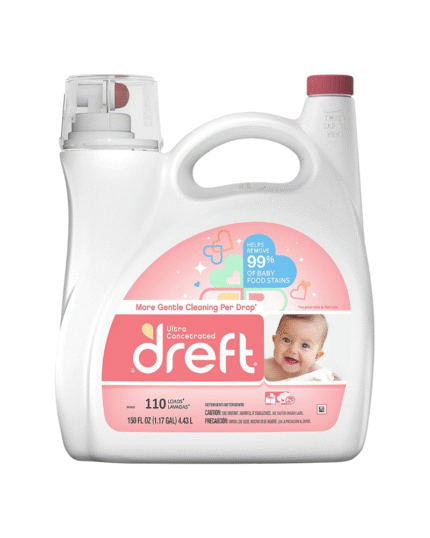 Dreft Ultra Concentrated Baby Laundry Detergent (110 loads)