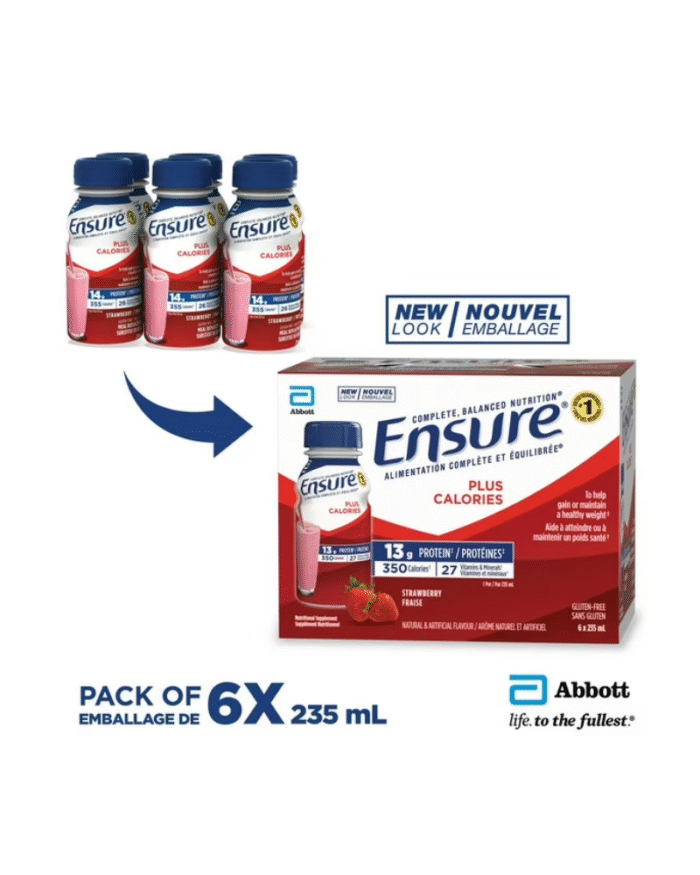 Ensure Plus Calories Strawberry Nutrition Shake