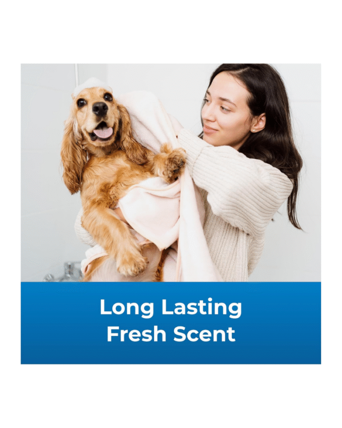 Fresh 'n Clean Oatmeal Dog Shampoo – For Dry, Itchy Skin Relief (18 oz)