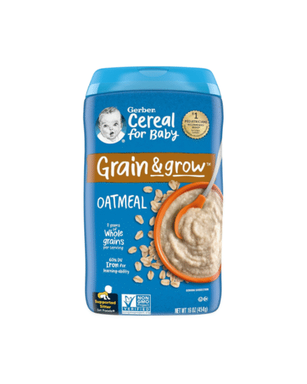 Gerber Cereal for Baby Grain & Grow Oatmeal – 16 oz