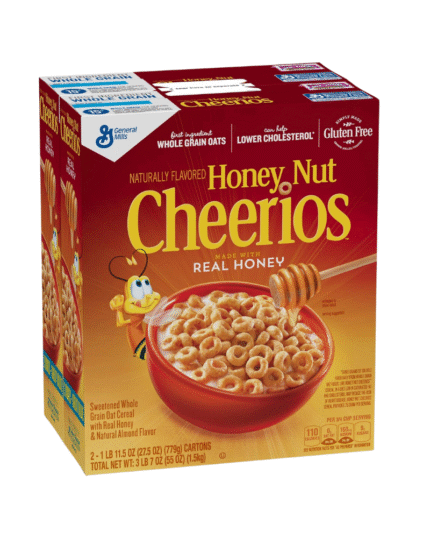 Honey Nut Cheerios Cereal 2 Pack