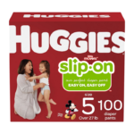 Huggies Little Movers Slip-On Diaper Pants Size 5 – 100 Count