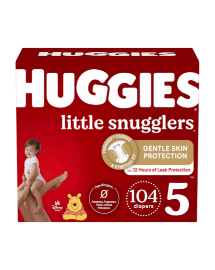 Huggies Little Snugglers Size 5 Diapers – 104 Count