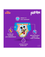 Huggies Pull-Ups Plus Training Pants for Boys 4T–5T (102 Count)