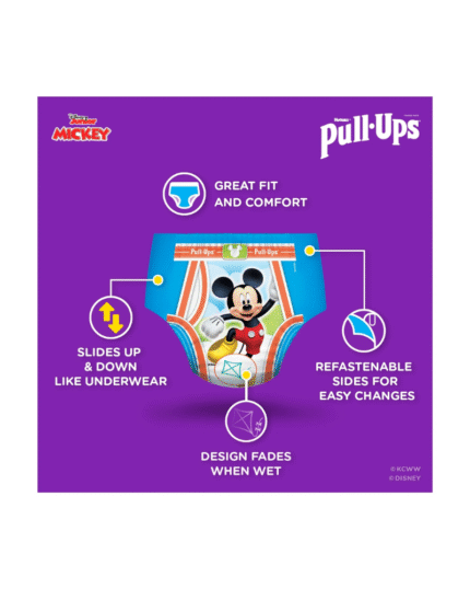Huggies Pull-Ups Plus Training Pants for Boys 4T–5T (102 Count)