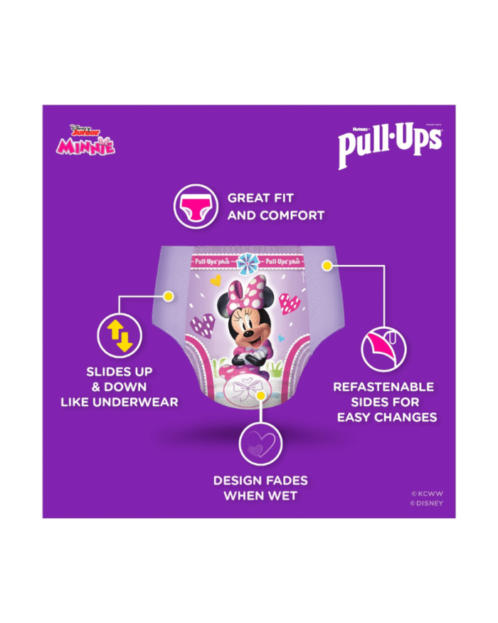Huggies Pull-Ups Training Pants for Girls 4T-5T