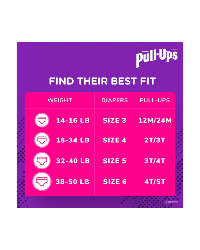 Huggies Pull-Ups Training Pants for Girls
