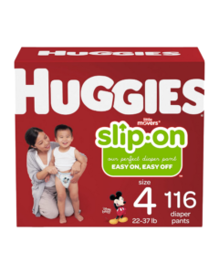 Huggies Slip-On Diaper Pants Size 4 – 116 Count