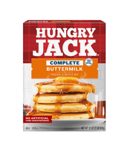 Hungry Jack Complete Buttermilk Pancake & Waffle Mix 907g – Family Size