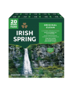 Irish Spring Original Clean Deodorant Soap – 20 Bars
