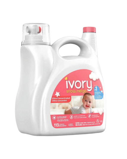 Ivory Snow Baby Laundry Detergent – 4.55L (113 Loads)