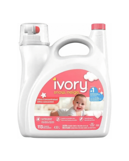 Ivory Snow Baby Laundry Detergent – 4.55L (113 Loads)