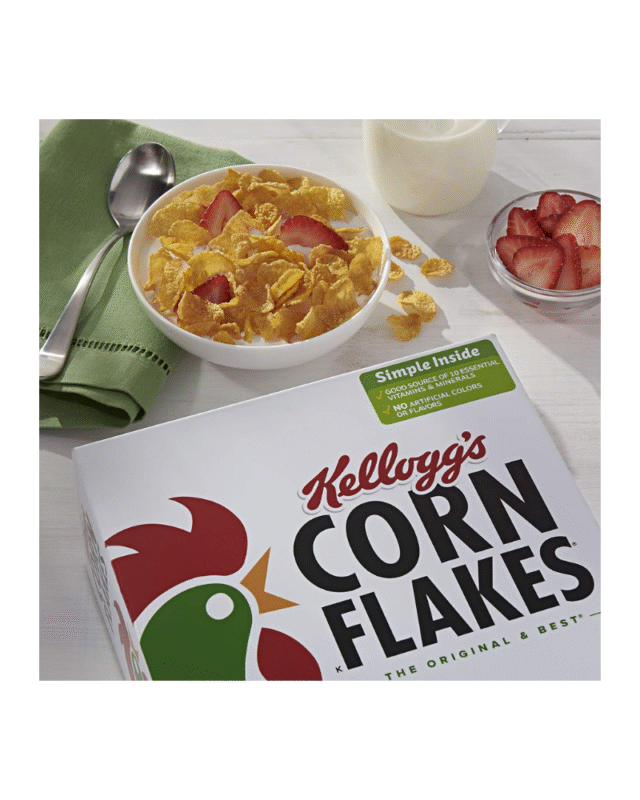 Kellogg’s Corn Flakes Cereal 43oz (2 Bags)