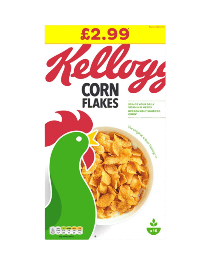 Kellogg’s Corn Flakes Cereal 500g