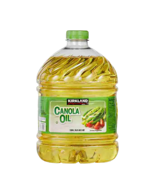 Kirkland Canola Oil 2.84L – Pure, Light & Heart-Healthy Cooking Oil