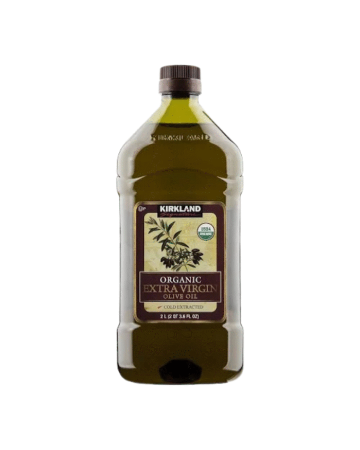 Kirkland Organic Extra Virgin Olive Oil 2L – Cold Extracted, USDA Certified