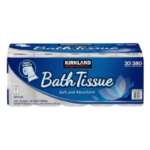 Kirkland Signature Bath Tissue – 30 Rolls, Soft & Ultra-Absorbent