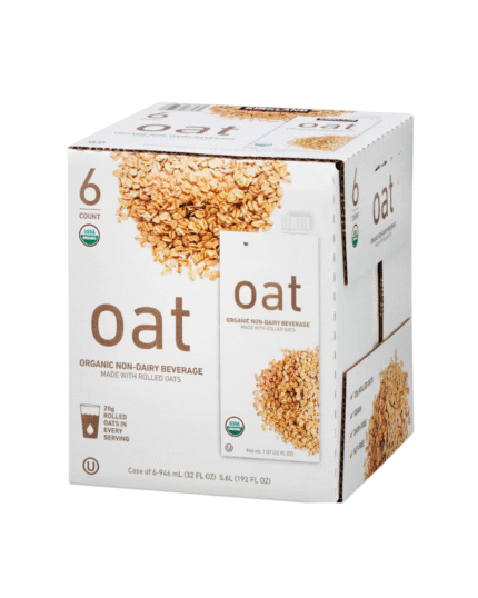 Kirkland Signature Organic Oat Milk 6-Pack Non-Dairy Drink