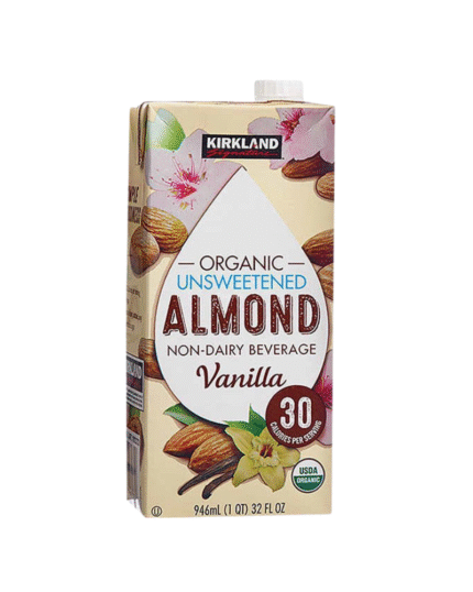 Kirkland Signature Organic Unsweetened Almond Vanilla Milk 946ml
