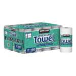 Kirkland Signature Premium Paper Towels – 12 Jumbo Rolls, Ultra Absorbent