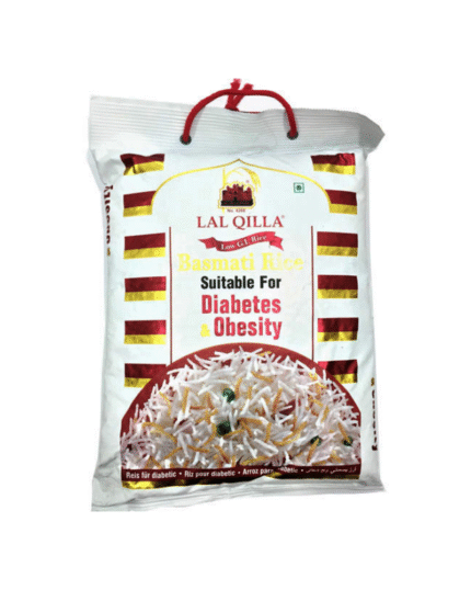 Lal Qilla Low GI Basmati Rice 5kg – For Diabetes & Obesity Management