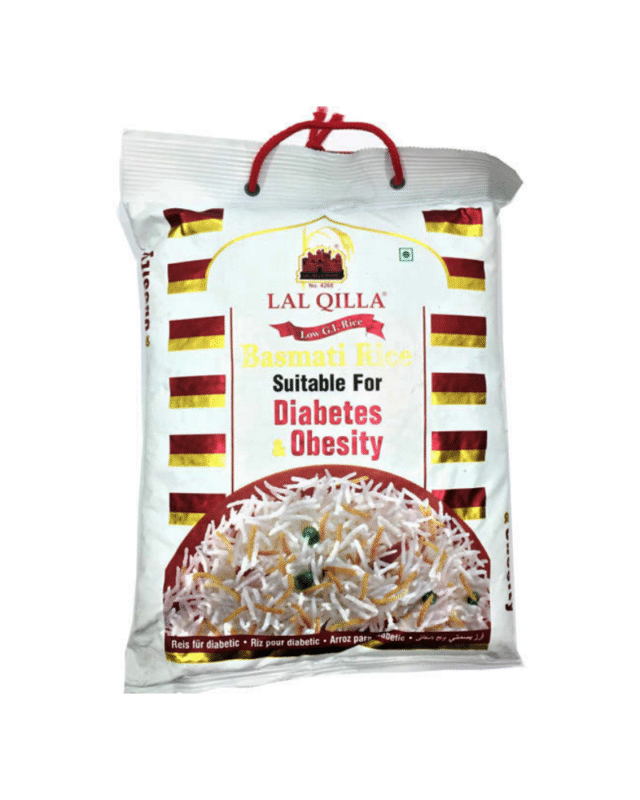 Lal Qilla Low GI Basmati Rice 5kg – For Diabetes & Obesity Management
