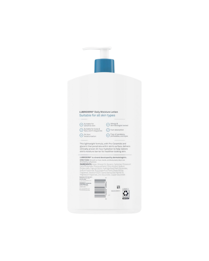 Lubriderm Daily Moisture Lotion with Pro-Ceramide 709ml