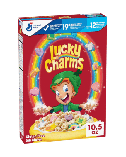 Lucky Charms Cereal with Marshmallows – 10.5oz Box
