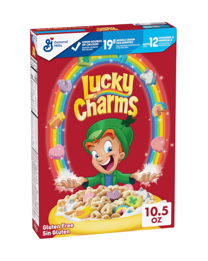 Lucky Charms Cereal with Marshmallows – 10.5oz Box
