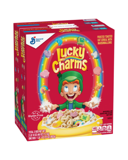 Lucky Charms Cereal with Marshmallows 46oz Box