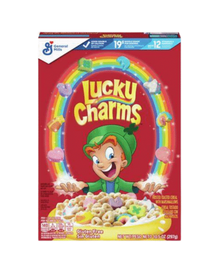 Lucky Charms Cereal with Marshmallows – 10.5oz Box