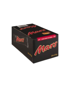 Mars Chocolate Bars – 24 x 51g Value Pack