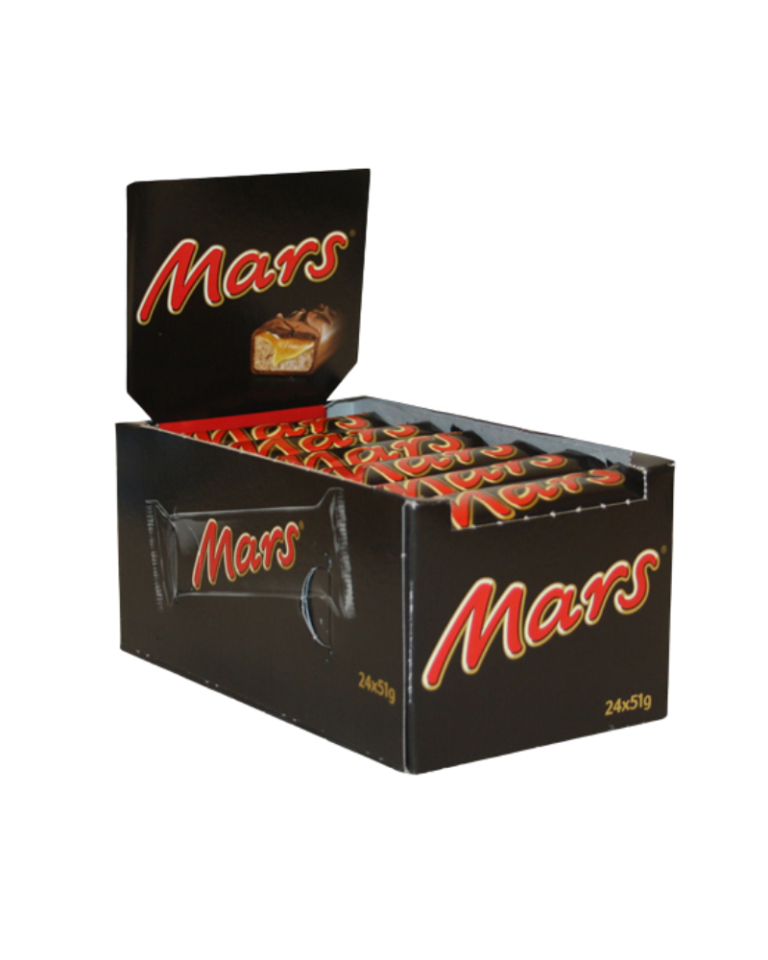 Mars Chocolate Bars – 24 x 51g Value Pack