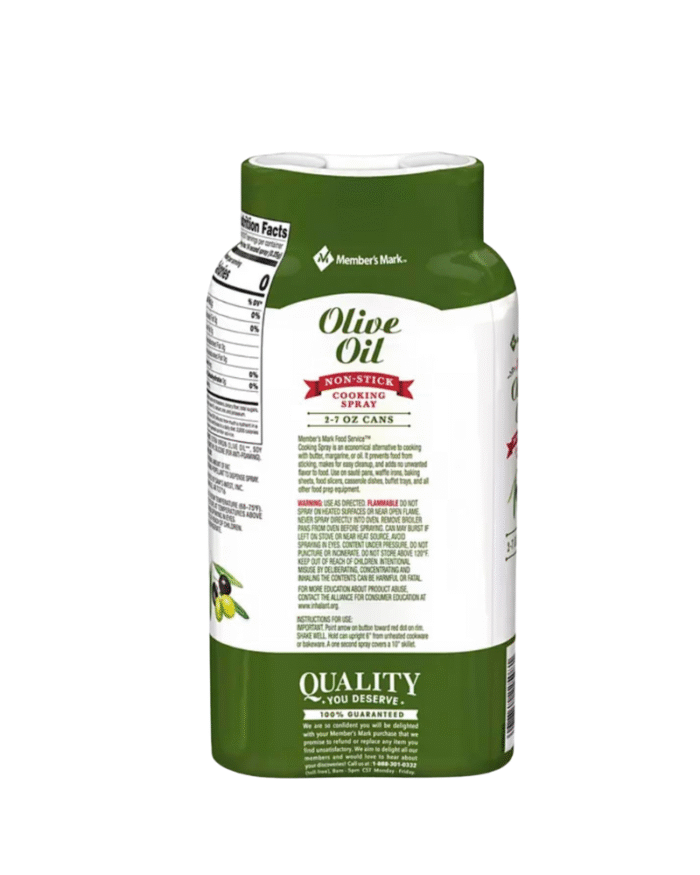 Member’s Mark Extra Virgin Olive Oil Non-Stick Cooking Spray – 2-Pack