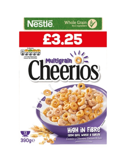 Nestle Multigrain Cheerios Cereal 390g