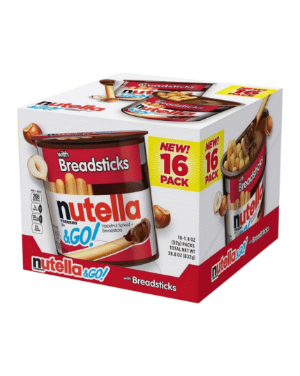 Nutella & Go! with Breadsticks 16-Pack