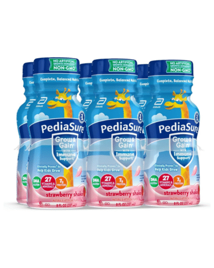 PediaSure Grow & Gain Strawberry Shake 12-Pack