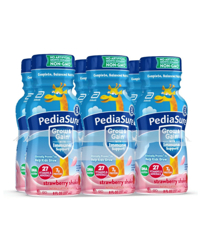 PediaSure Grow & Gain Strawberry Shake 12-Pack