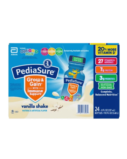 PediaSure Grow & Gain Vanilla Shake with Immune Support 24-Pack