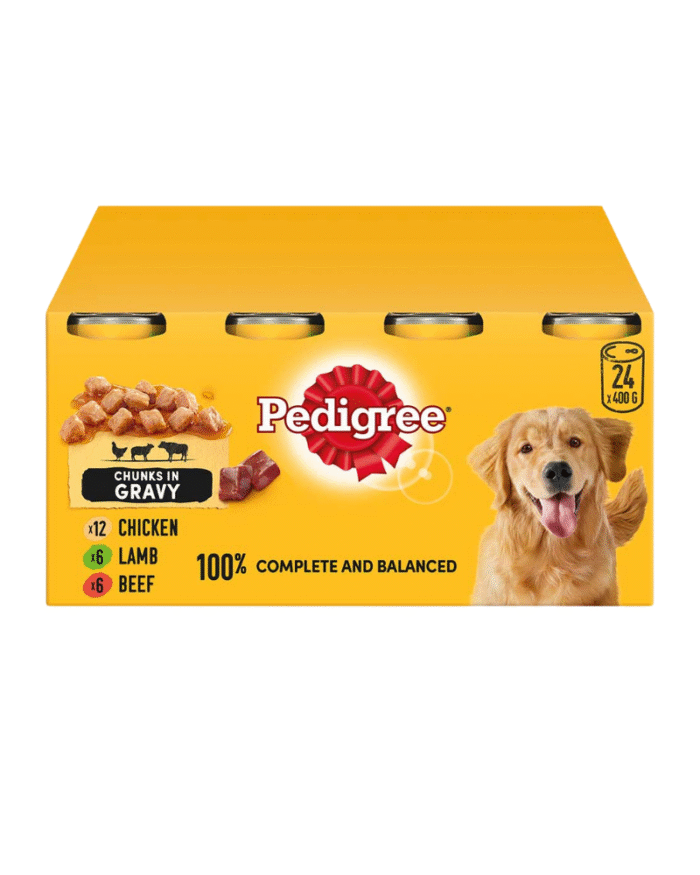 Pedigree Chunks in Gravy Mixed 24-Pack