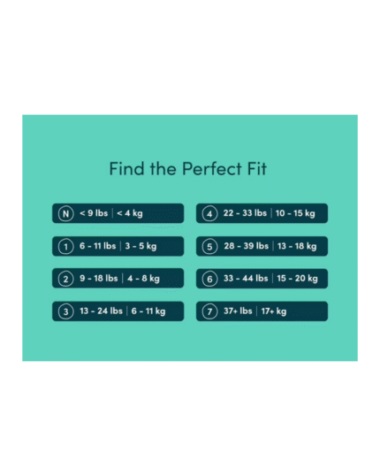 Rascals Premium Diapers Size Chart