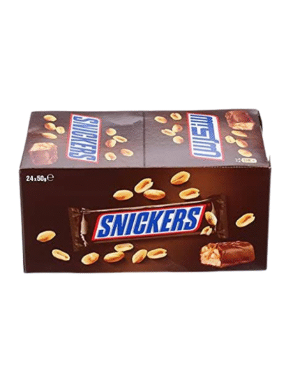 Snickers Chocolate Bars 24 x 50g